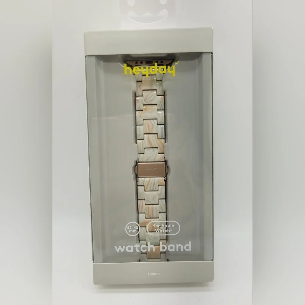 Pastel Marble Resin Band for Apple Watch 42-45mm by heyday